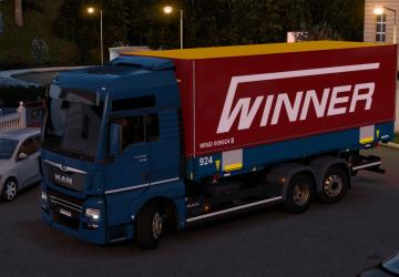 Мод Swap Body Carrier Chassis версия 1.5.6 для Euro Truck Simulator 2 (v1.53.x, 1.54.x)