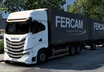 Мод Swap Body Carrier Chassis for Iveco версия 1.3 для Euro Truck Simulator 2 (v1.44.x)