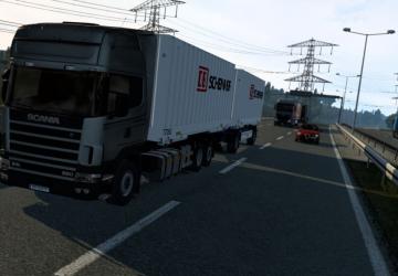 Мод Swap Body Carrier Chassis for Scania RJL версия 1.1 для Euro Truck Simulator 2 (v1.43.x)