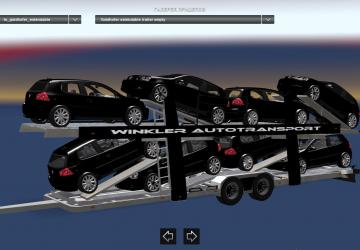 Мод Tandem AutoTrailer версия 1.0 для Euro Truck Simulator 2 (v1.27.x, - 1.31.x)