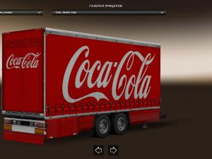 Мод Tandem Trailer Pack версия 1.2 для Euro Truck Simulator 2 (v1.23-1.26.x)