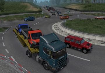 Мод TDU Traffic Pack + Sounds версия 1.1 для Euro Truck Simulator 2 (v1.31.x, - 1.33.x)