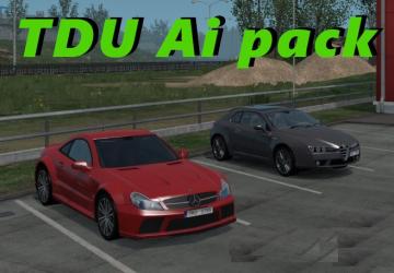 Мод TDU Traffic Pack + Sounds версия 1.1 для Euro Truck Simulator 2 (v1.31.x, - 1.33.x)