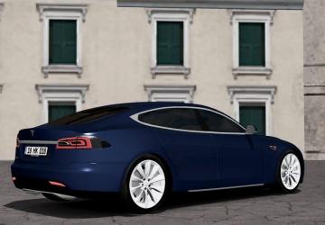 Мод Tesla Model S версия 1.1 для Euro Truck Simulator 2 (v1.33.x, - 1.36.x)