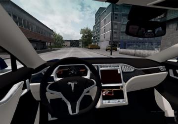Мод Tesla Model S версия 1.1 для Euro Truck Simulator 2 (v1.33.x, - 1.36.x)