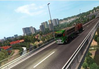 Мод Timber Trailer for MAN TGX Euro 6 MADster v1.0 для Euro Truck Simulator 2 (v1.33.x, 1.34.x)