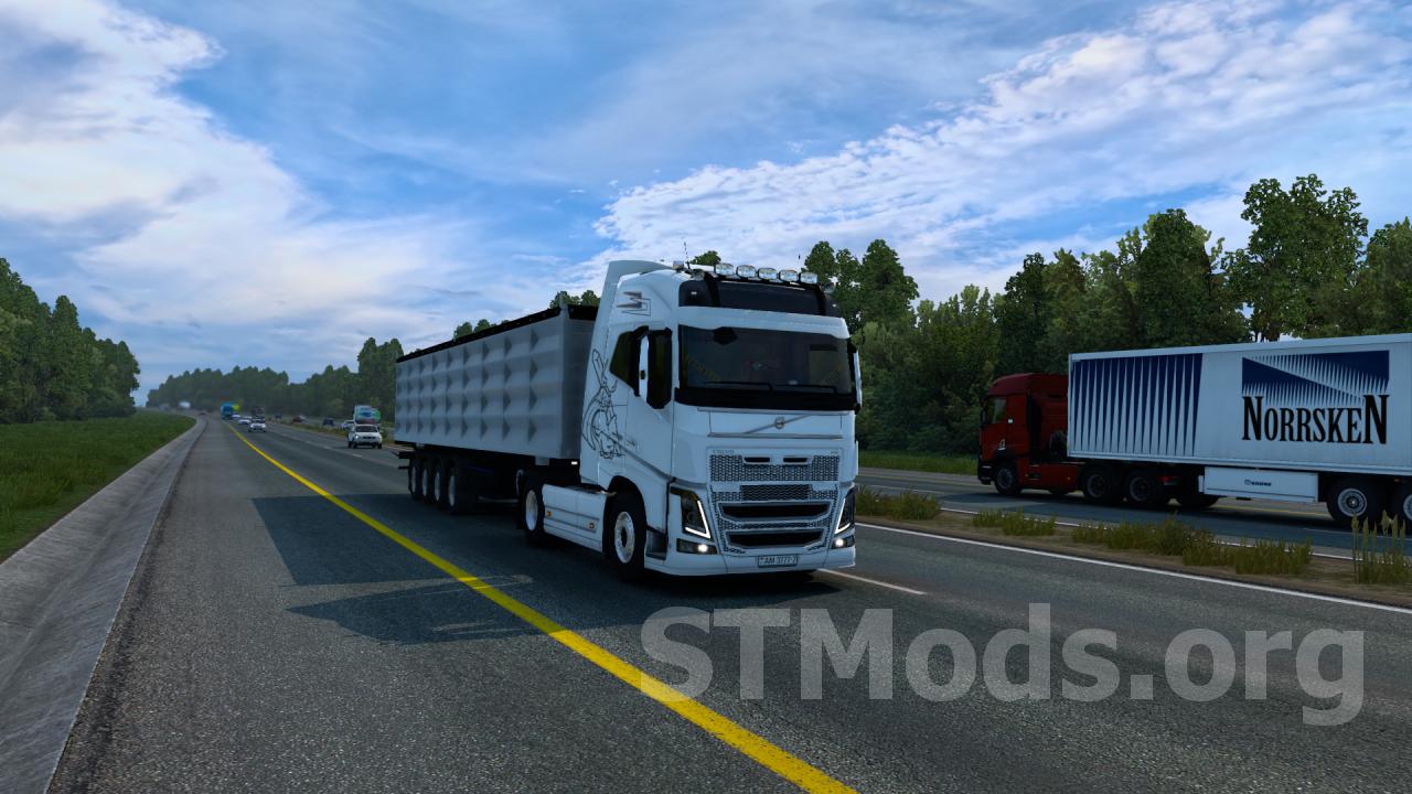 Скачать мод Тонар 9385 - Переделка версия 2.3.1 для Euro Truck Simulator 2  (v1.48)