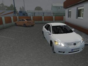 Мод Toyota Camry 2007 Sedan ACR версия beta для Euro Truck Simulator 2 (v1.27.x, - 1.30.x)