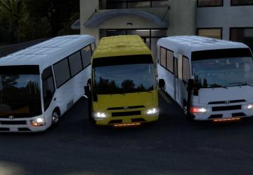 Мод Toyota Coaster 2022 версия 1.0 для Euro Truck Simulator 2 (v1.43.x)