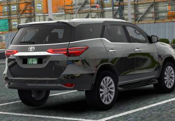 Мод Toyota Fortuner AN160 версия 1.2 для Euro Truck Simulator 2 (v1.49.x)