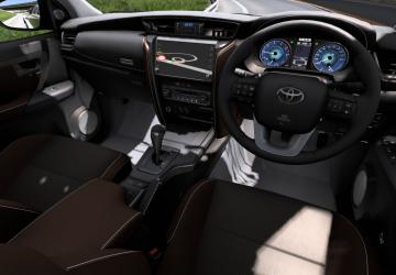 Мод Toyota Fortuner AN160 версия 1.2 для Euro Truck Simulator 2 (v1.49.x)