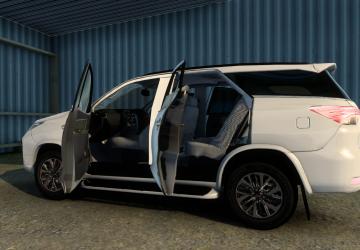 Мод Toyota Fortuner версия 1.1 для Euro Truck Simulator 2 (v1.40.x, 1.41.x)