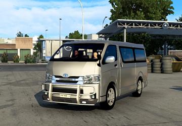 Мод Toyota Hiace версия 2.0 для Euro Truck Simulator 2 (v1.40.x, - 1.45.x)