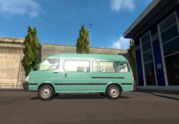 Мод Toyota Hiace версия 1.1 для Euro Truck Simulator 2 (v1.32.x, - 1.34.x)