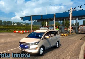 Мод Toyota Innova Crysta версия 1.1 для Euro Truck Simulator 2 (v1.40.x, 1.41.x)