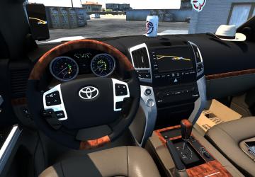 Мод Toyota Land Cruiser 200 ’12 версия 1.6 для Euro Truck Simulator 2 (v1.49.x)