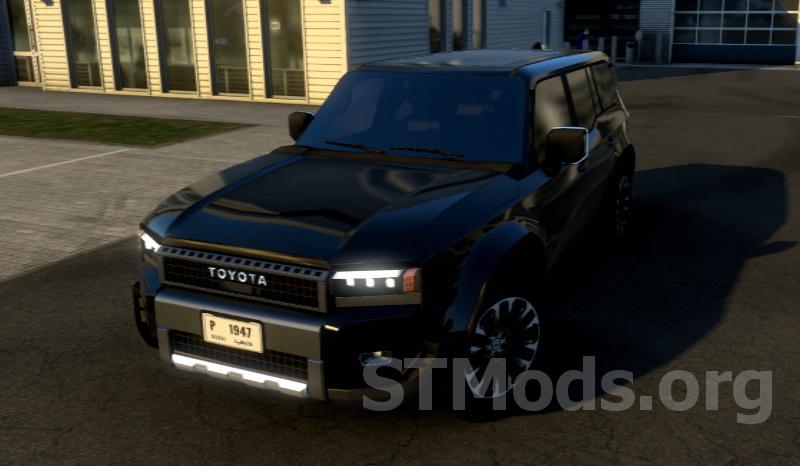 Toyota Land Cruiser Prado 2024 версия 1.4 для Euro Truck Simulator 2 (v1.53.x)