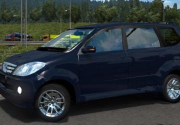 Мод Toyota Old Avanza версия 1.1 для Euro Truck Simulator 2 (v1.32.x, - 1.34.x)