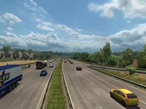 Мод Плотность трафика и ограничения скорости версия 5.0 для Euro Truck Simulator 2 (v1.30.x)