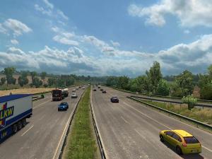 Мод Плотность трафика и ограничения скорости версия 5.1 для Euro Truck Simulator 2 (v1.30.x)