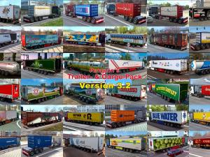 Мод Trailers and Cargo Pack версия 3.2 для Euro Truck Simulator 2 (v1.27.x)