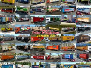 Мод Trailers and Cargo Pack версия 3.5 для Euro Truck Simulator 2 (v1.28.x)