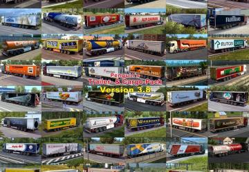 Мод Trailers and Cargo Pack версия 3.8 для Euro Truck Simulator 2 (v1.28.x, 1.30.x)