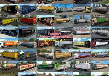 Мод Trailers and Cargo Pack версия 4.1 для Euro Truck Simulator 2 (v1.31.x)