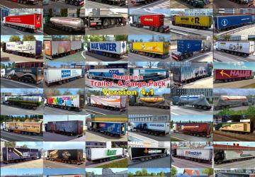 Мод Trailers and Cargo Pack версия 4.1 для Euro Truck Simulator 2 (v1.31.x)