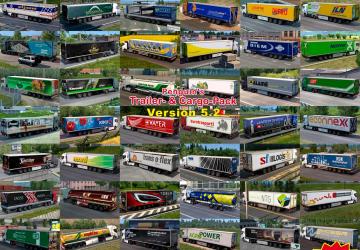 Мод Trailers and Cargo Pack версия 5.2 для Euro Truck Simulator 2 (v1.32.x, - 1.34.x)