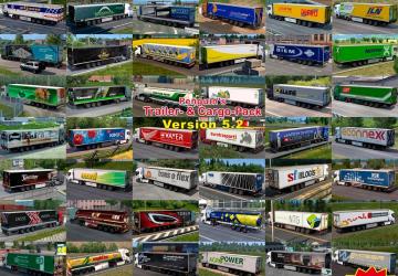 Мод Trailers and Cargo Pack версия 5.4 для Euro Truck Simulator 2 (v1.35.x)