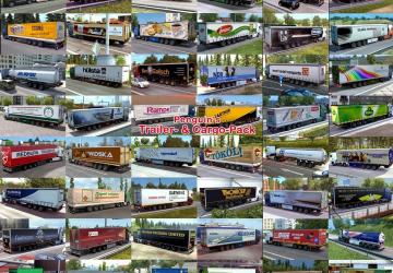 Мод Trailers and Cargo Pack версия 5.5 для Euro Truck Simulator 2 (v1.35.x)