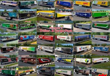 Мод Trailers and Cargo Pack версия 5.5 для Euro Truck Simulator 2 (v1.35.x)