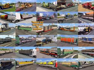 Мод Trailers and Cargo Pack версия 5.3 для Euro Truck Simulator 2 (v1.27.x)