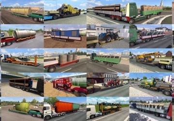 Мод Trailers and Cargo Pack версия 7.0 для Euro Truck Simulator 2 (v1.28.x, 1.30.x)