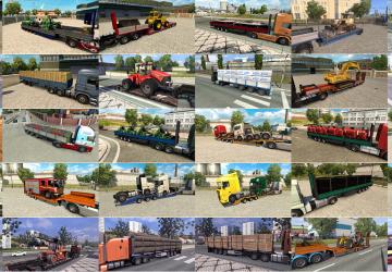 Мод Trailers and Cargo Pack версия 7.4.1 для Euro Truck Simulator 2 (v1.32.x)