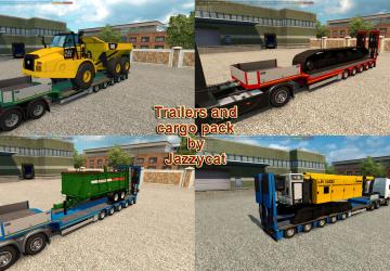 Мод Trailers and Cargo Pack версия 7.4.2 для Euro Truck Simulator 2 (v1.32.x, 1.33.x)