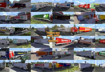 Мод Trailers and Cargo Pack версия 7.4.2 для Euro Truck Simulator 2 (v1.32.x, 1.33.x)