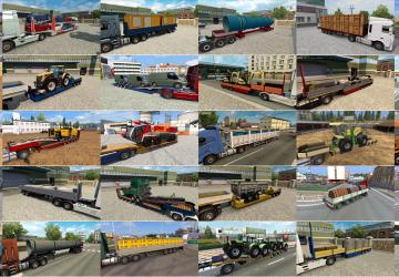 Мод Trailers and Cargo Pack версия 7.4 для Euro Truck Simulator 2 (v1.31.x)