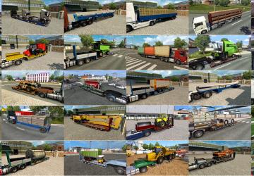 Мод Trailers and Cargo Pack версия 7.4 для Euro Truck Simulator 2 (v1.31.x)