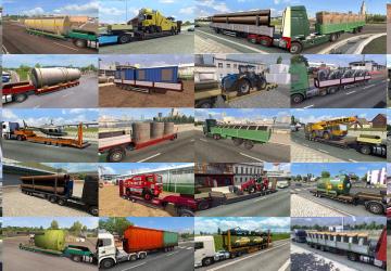 Мод Trailers and Cargo Pack версия 7.5 для Euro Truck Simulator 2 (v1.32.x, - 1.34.x)