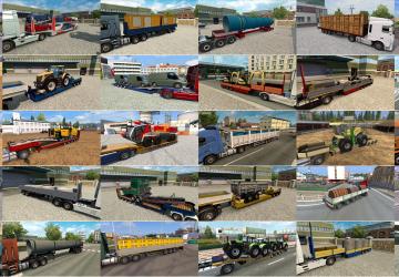 Мод Trailers and Cargo Pack версия 8.0 для Euro Truck Simulator 2 (v1.35.x)