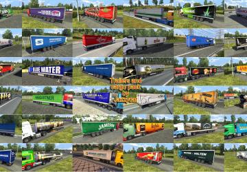 Мод Trailers and Cargo Pack версия 8.4 для Euro Truck Simulator 2 (v1.35.x, 1.36.x)