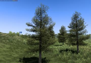 Мод Tree improved 4k версия 1.1 для Euro Truck Simulator 2 (v1.46.x)