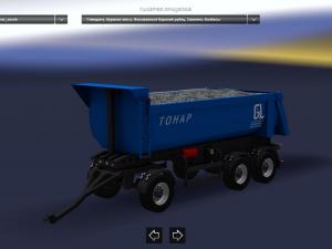 Мод Трейлер Тонар версия 1.0 для Euro Truck Simulator 2 (v1.23.x, - 1.31.x)