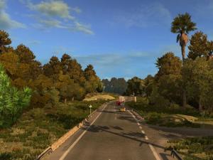 Мод Tropical Environment версия 3.7 для Euro Truck Simulator 2 (v1.27.х, 1.28.x)