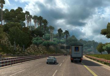 Мод Tropical Environment версия 3.9 для Euro Truck Simulator 2 (v1.31.x)