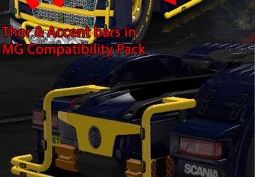 Мод Truck Accessory Pack версия 14.5 для Euro Truck Simulator 2 (v1.40.x)