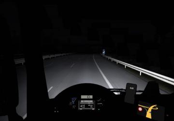 Мод Truck head lights fix версия 1.0 для Euro Truck Simulator 2 (v1.40.x, 1.41.x)