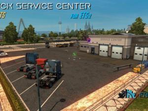 Мод Truck Service Center версия 1.4 для Euro Truck Simulator 2 (v1.27.x)